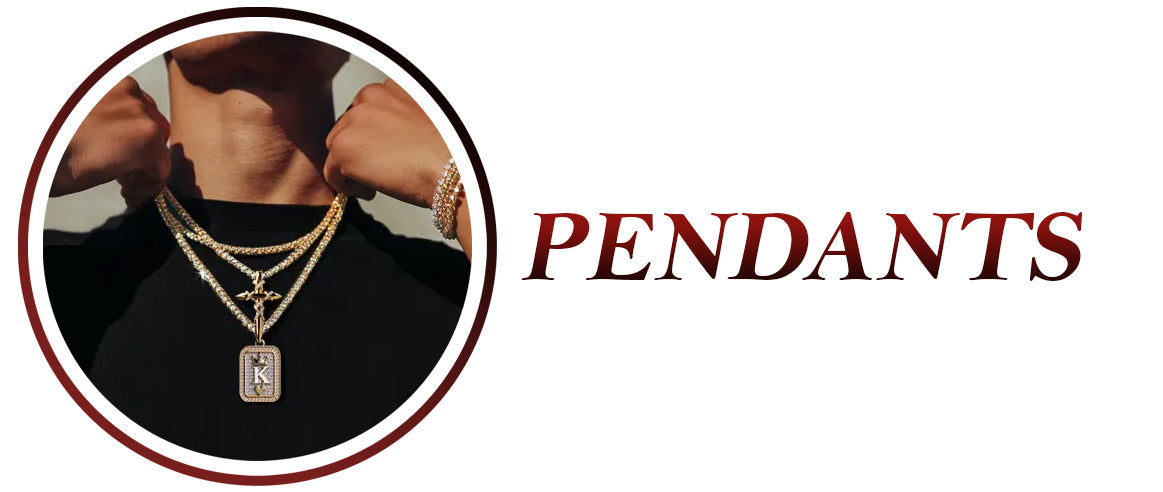 This series features pendants in hip hop & street styles.