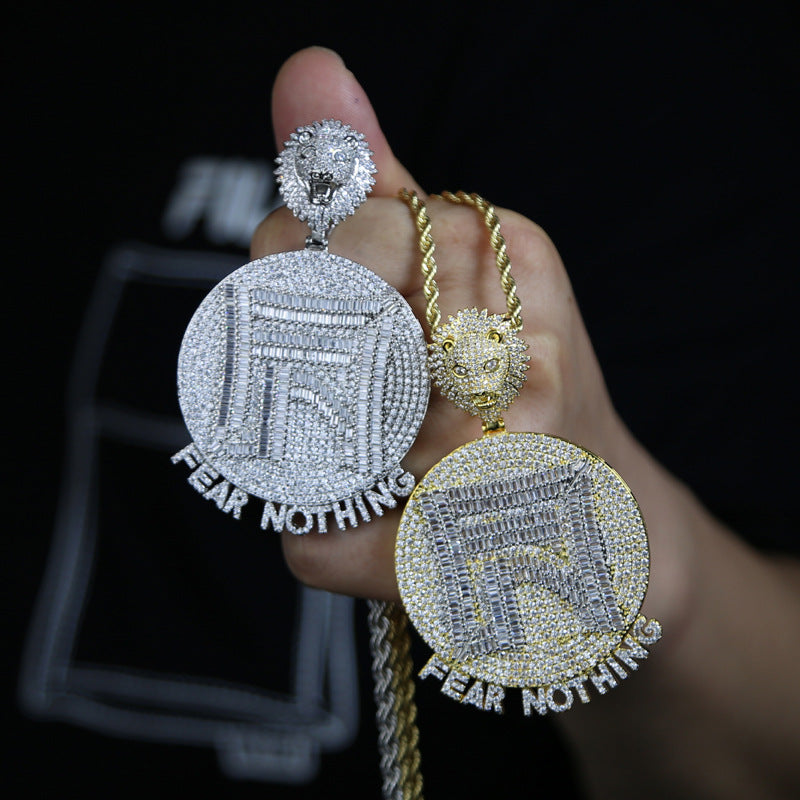 Street Style | "Fear Nothing Lion" Pendant