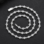 6.5mm S925 Moissanite Featured Tennis Chain