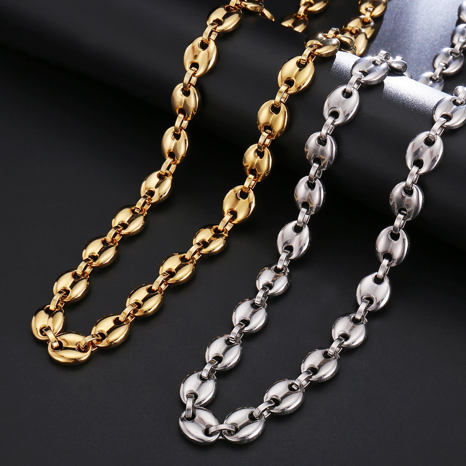 Stainless Steel Pig Nose Chain