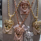 Moissanite Exquisite Luxury Jesus Figure Pendant