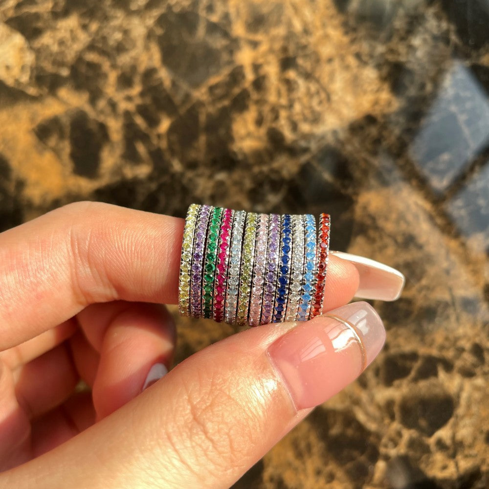 Eloise Aquamarine Sterling Silver Ring