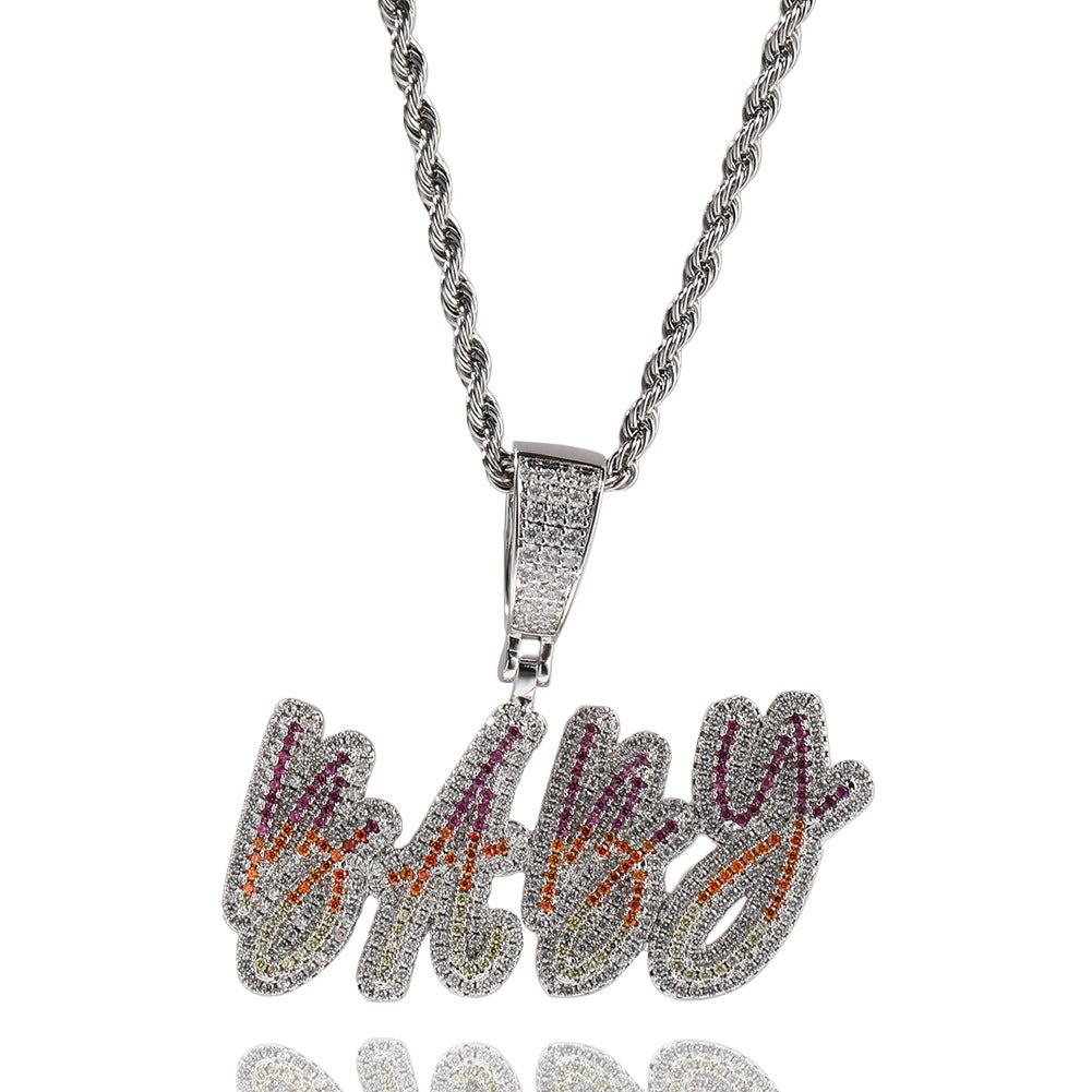Customized Double Layer Grass DIY Splicing Pendant