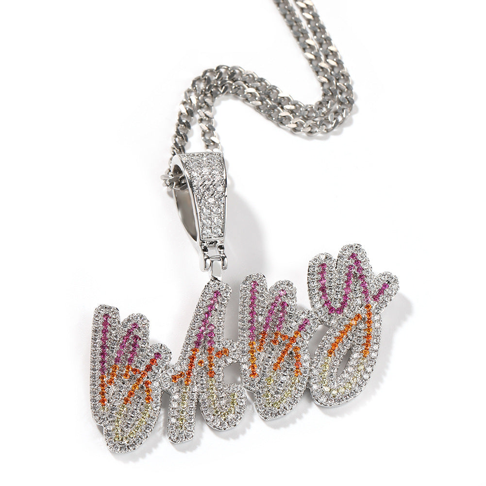 Customized Double Layer Grass DIY Splicing Pendant