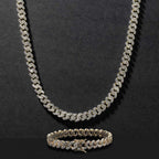 8mm Cuban Link Bracelet in Gold