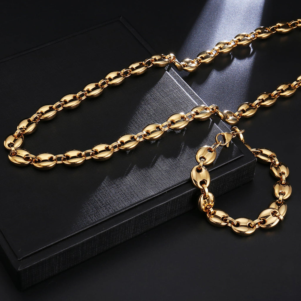 Stainless Steel Pig Nose Chain