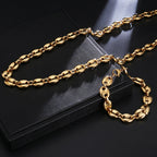 Stainless Steel Pig Nose Chain