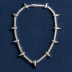 S925 Moissanite Panther Tennis Chain