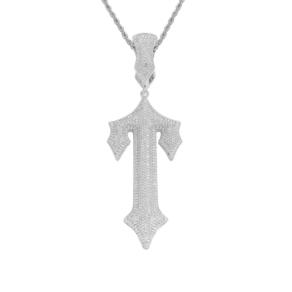 ced Great Sword Cross Pendant Set - 37mm