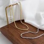 Sparkling Gypsophila Necklace