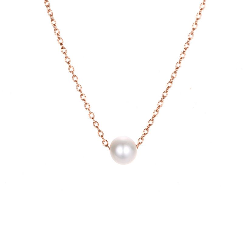 Women's Simple Pearl Necklace