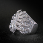 Moissanite High-grade Three-dimensional Spider Ring