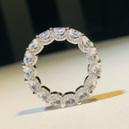 5mm Bling Frost Ice Out Diamond Ring