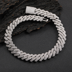 Iced Miami Chain - 20mm Width in 18K Gold