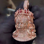 Moissanite Iced Out Jesus Pendant