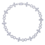 Moissanite Cross Unlimited Cuban Chain