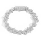 10mm Moissanite Creative Star Eye Cuban Chain