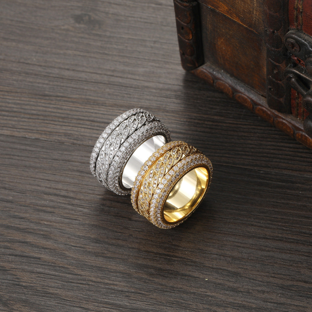 Hip Hop | 12mm Kinetic Rotating Ring