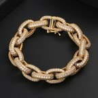 13mm Moissanite Circle Wrap O-Shaped Bracelet