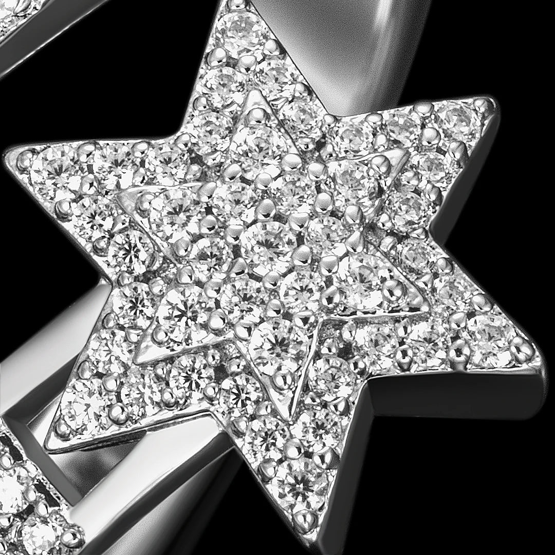 S925  Pentagram Ring