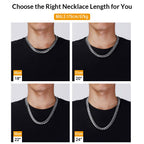 12mm Iced Out Clasp Moissanite Cuban Link Chain and Bracelet Set
