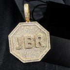 Custom Octagon Name Pendant