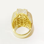 Moissanite Dollar Ring