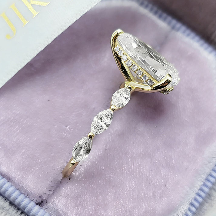 Valentine's Day Special 49%OFF💝MARQUISE 925S Moissanite Ring