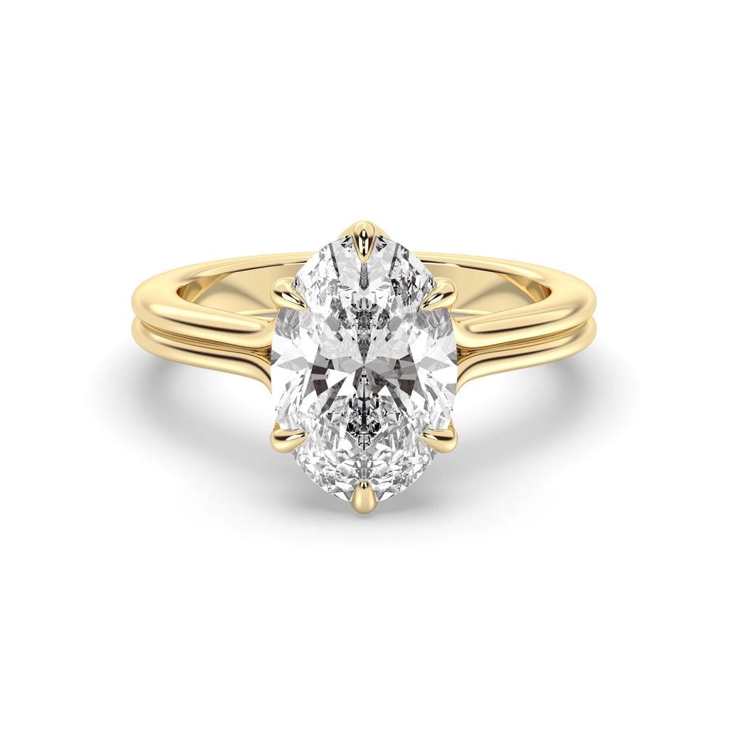 【Valentine's Day Special 49% Offer】Santorini Moissanite S925 Ring | Oval Cut |2 CT