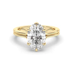 【Valentine's Day Special 49% Offer】Santorini Moissanite S925 Ring | Oval Cut |2 CT