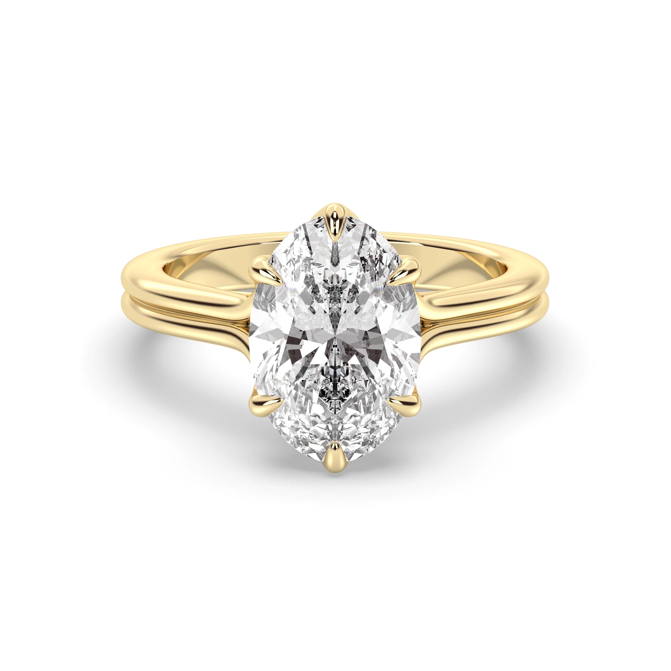 【Valentine's Day Special 49% Offer】Santorini Moissanite S925 Ring | Oval Cut |2 CT