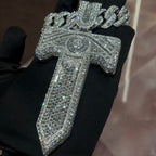 【Free Rope Chain】T Letter-Diamond CZ Pendant
