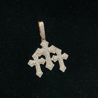Vintage Classic Cross Pendant Necklace Hip Hop Jewelry