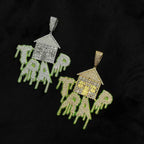 Hip-hop pendant TRAP House Pendant