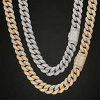 20mm Moissanite Fully Iced Miami Cuban Chain