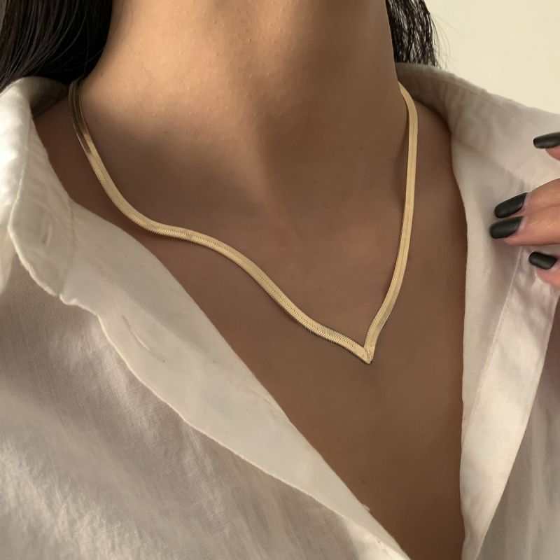 V-shaped Herringbone Chain