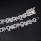 15mm Moissanite Thorn Unlimited Cross Chain