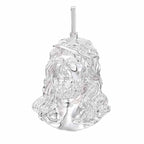 Moissanite Hip Hop Polished Jesus Pendant