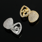 Moissanite Two Teeth Creative Grillz