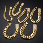 10mm/12mm/14mm/16mm/18mm/20mm Classic Big Cuban Bracelet