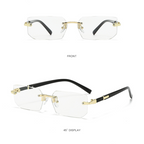New Fashion Cut Edge Frameless Sunglasses
