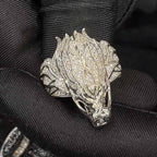 Moissanite Fantasy Monster Ring