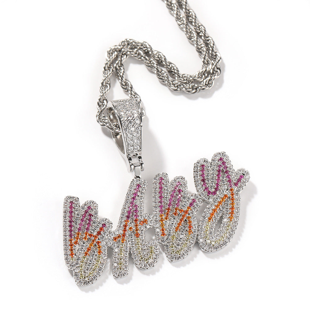 Customized Double Layer Grass DIY Splicing Pendant
