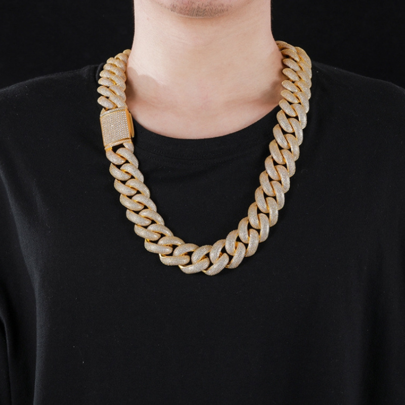 25mm Bubble Cuban Chain