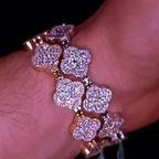 S925 Silver Moissanite Lucky Bracelet