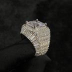Moissanite Layered Diamond Ring