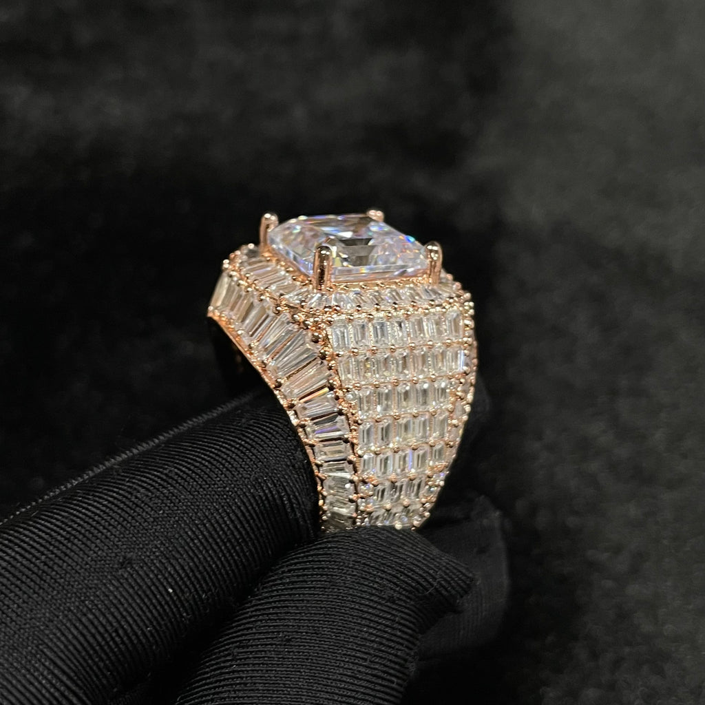 Moissanite Layered Diamond Ring