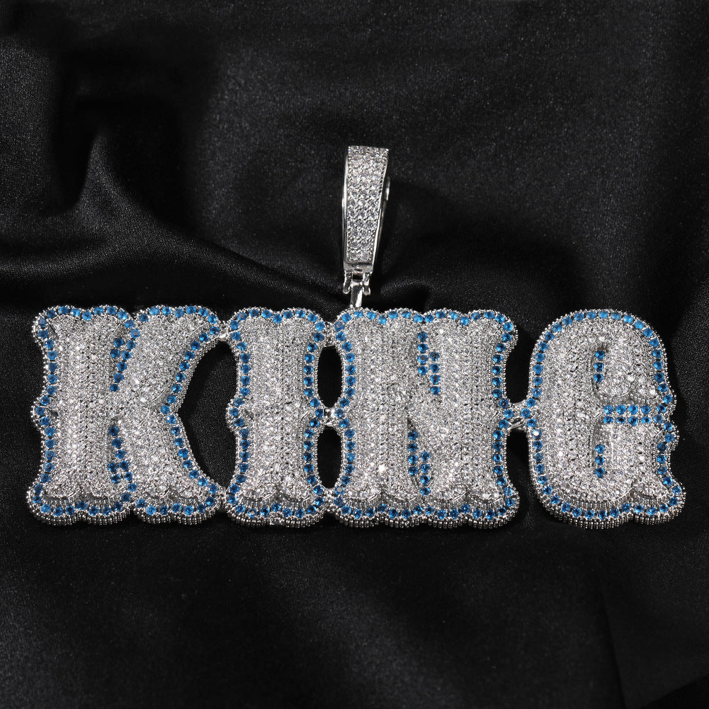 Customized Bone Joint Letters DIY Splicing Pendant