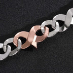 10mm/16mm "Two-tone Star" and "Demon Eye" Cuban Chain