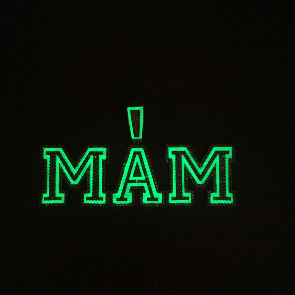 Customized Oil Dripping Luminous Letters DIY Splicing Pendant